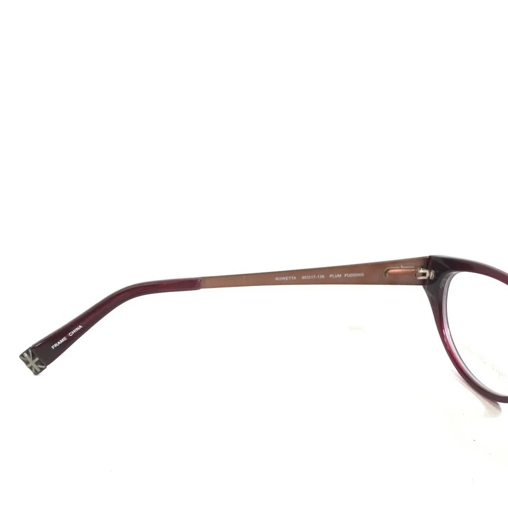 English Laundry ROWETTA PLUM PUDDING Eyeglasses Frames Brown Purple 50-17-135